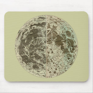 Bowles' Selenographie oder eine Karte des Mondes - Mousepad
