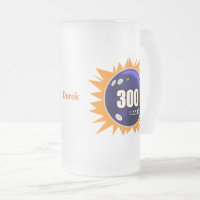 Bowling 300 Game Mattierte Tasse