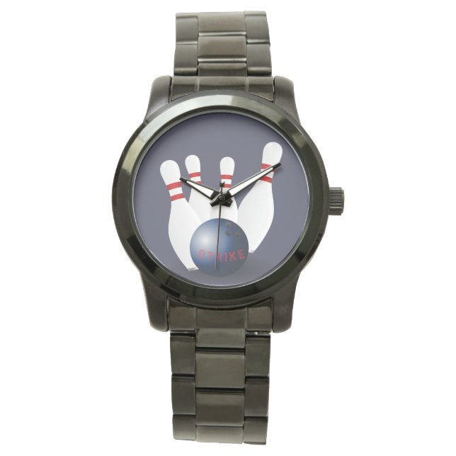 Bowling Armbanduhr (Vorderseite)