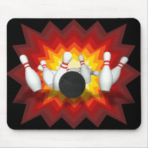  Bowling Ball & Buttone: 3D-Modell:Mousepad Mousepad