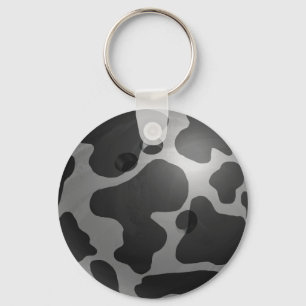 Bowling Ball Cow Gray Schlüsselanhänger
