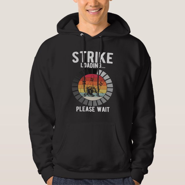 Bowling Ball Pin Bowler Strike Bowling Fanatic Bow Hoodie (Vorderseite)