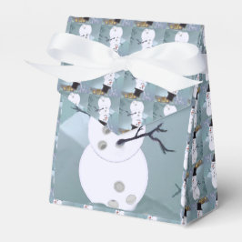 Bowling Ball Snowman Weihnachten Geschenkschachtel