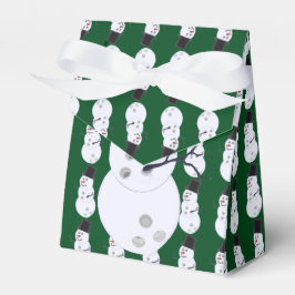 Bowling Ball Snowman Weihnachten Geschenkschachtel