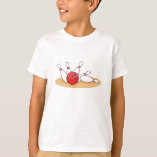 Bowling Ball Strike Skittles T-Shirt