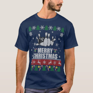 Bowling Balls Buttone Ugusweihnachtliche T T-Shirt