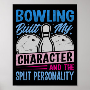 Bowling bildete meinen Charakter - Die gespaltene Poster