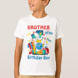 Bowling Birthday Shirt Brother First Birthday<br><div class="desc">Feiern Sie Geburtstag mit diesem besonderen T - Shirt,  personalisiertes Design</div>