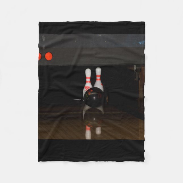 Bowling Blanket Fleecedecke (Vorderseite)