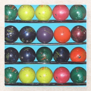 Bowling Blitz Glasuntersetzer