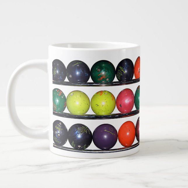 Bowling Blitz Jumbo-Tasse (Links)