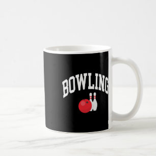 Bowling Bowler Grafik Kaffeetasse