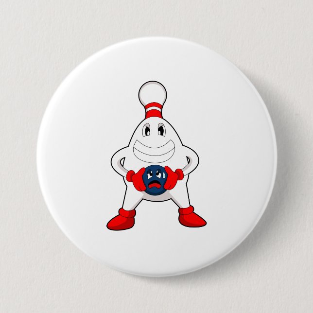 Bowling Bowling Button Bowling (Vorderseite)
