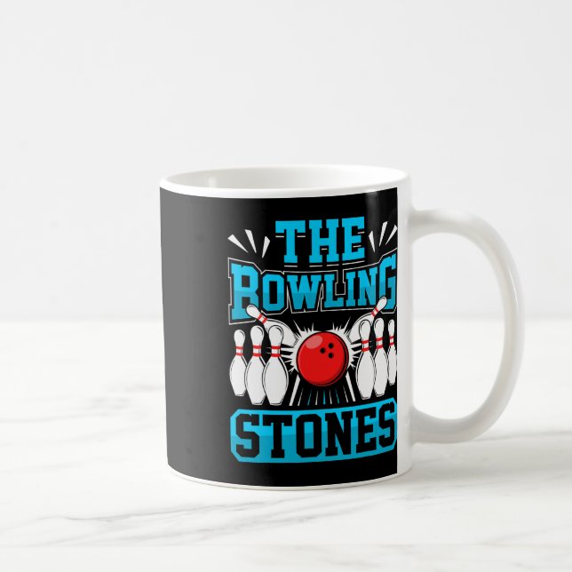 Bowling Bowling Stones Funny Bowlers Bowling L Kaffeetasse (Rechts)