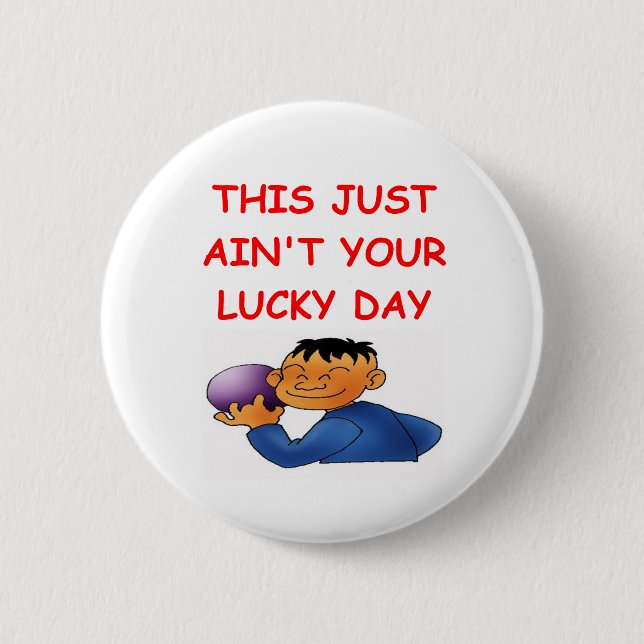 Bowling Button (Vorderseite)