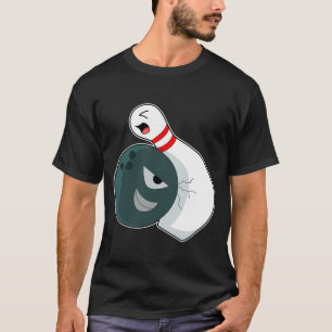 Bowling Button Bowling Bowling T-Shirt