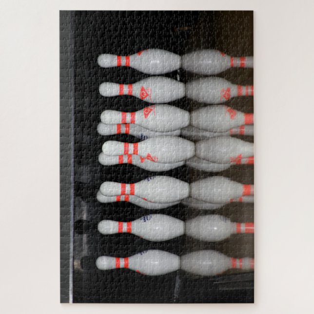 Bowling Button Jigsaw Puzzle (Vertikal)