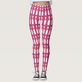 Bowling Button Leggings