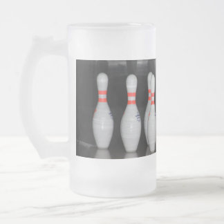 Bowling Button Mattierte Tasse