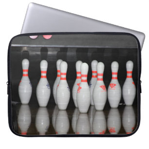 Bowling Button Neopren Laptop-Sieb 15 Zoll Laptopschutzhülle