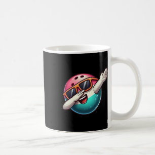 Bowling Byll Dabbing Sungles Bowler Spieler Kinder Kaffeetasse