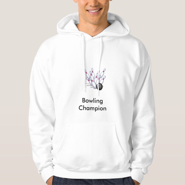 Bowling Champion Hoodie (Vorderseite)