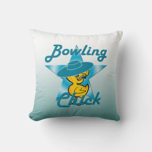 Bowling Chick #7 Kissen