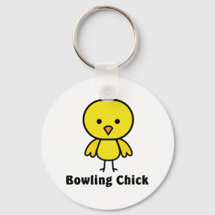 Bowling Chick Gear Schlüsselanhänger