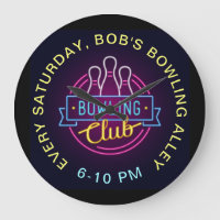 Bowling Club Neon Style Signs Benutzerdefinierter 