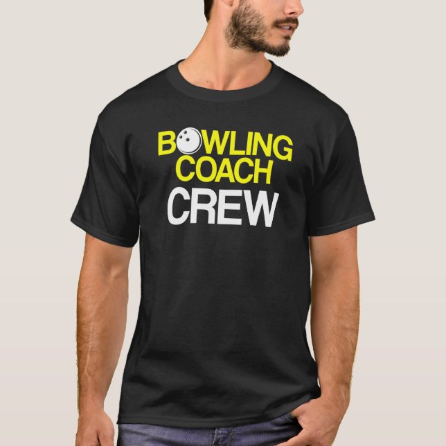 Bowling Coach Player Team Instructor 16 T-Shirt (Vorderseite)