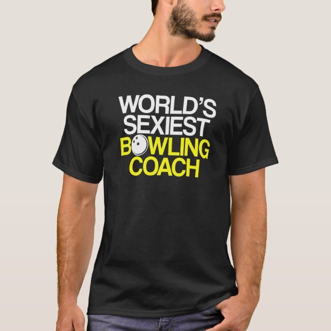 Bowling Coach Player Team Instructor 2 T-Shirt (Vorderseite)