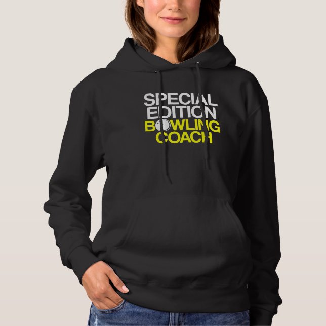 Bowling Coach Player Team Instructor 7 Hoodie (Vorderseite)
