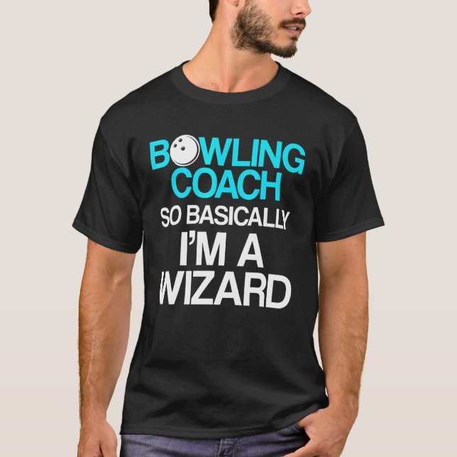 Bowling Coach Player Team Instructor 8 T-Shirt (Vorderseite)
