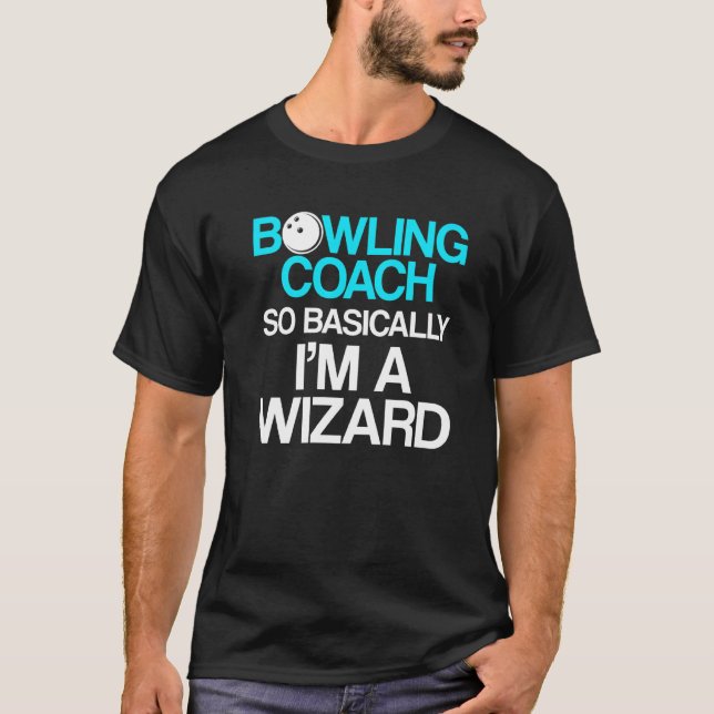 Bowling Coach Player Team Instructor 9 T-Shirt (Vorderseite)