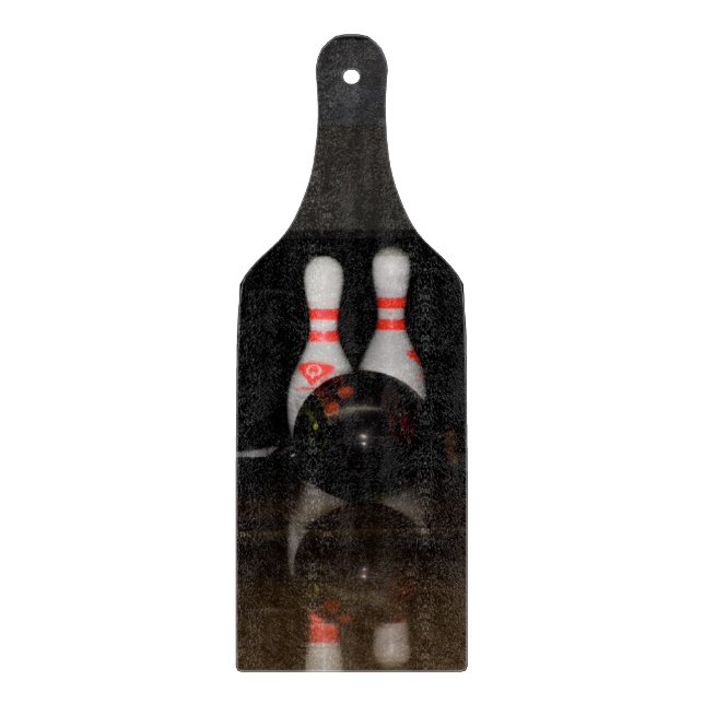 Bowling Cutting Board Schneidebrett (Vorderseite)