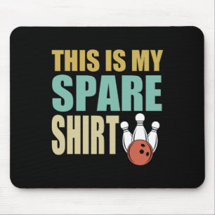 Bowling Das ist mein selbstständiges Design-Bowler Mousepad