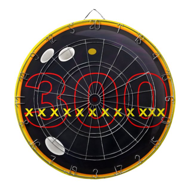 Bowling Das perfekte Spiel Dartscheibe (vorne)