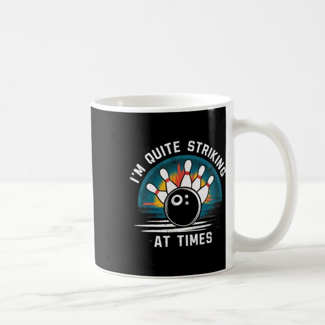 Bowling, den ich zu Zeiten treffe Kaffeetasse (Rechts)