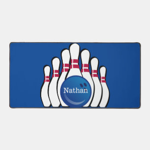 Bowling Design Desk Mat Schreibtischunterlage