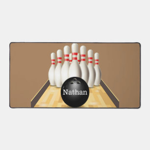 Bowling Design Desk Mat Schreibtischunterlage