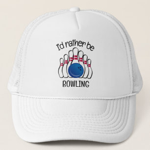 Bowling Design Hat Truckerkappe