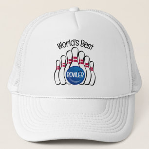 Bowling Design Hat Truckerkappe