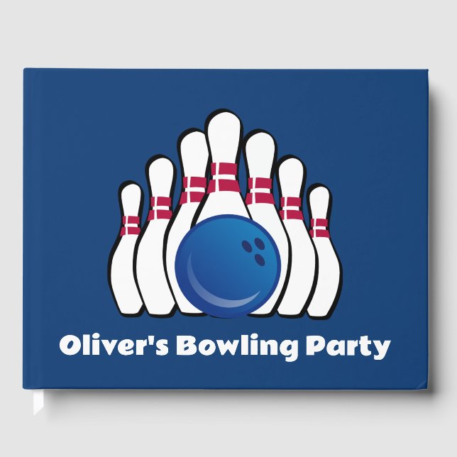 Bowling Design Livre d'or (Recto)