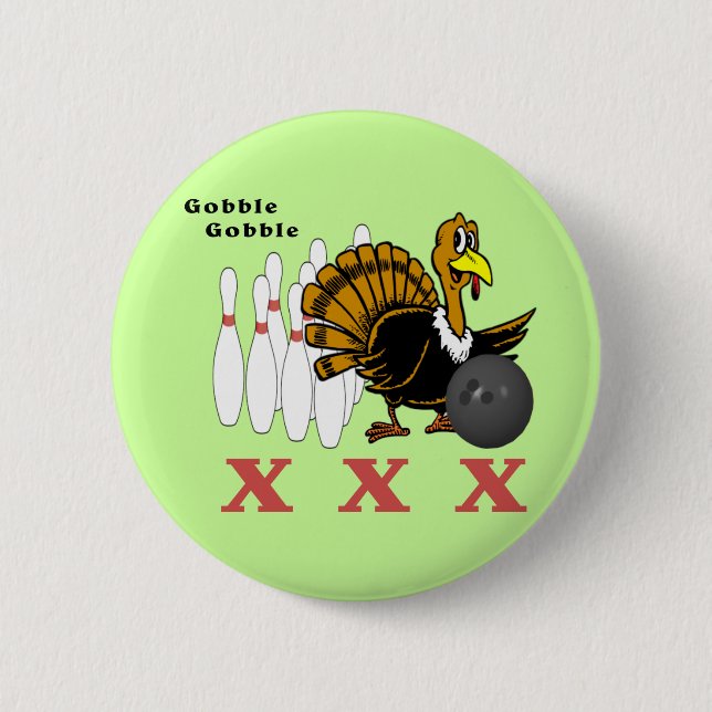 Bowling die Türkei XXX Button (Vorderseite)