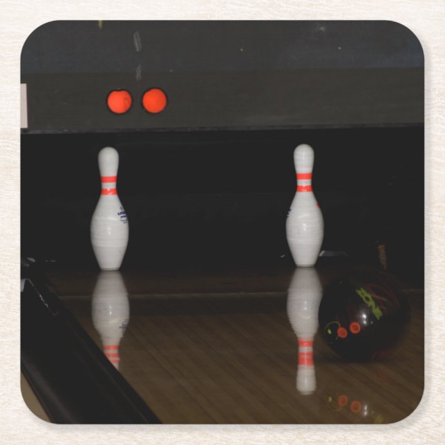 Bowling Drink Untersetzer (Vorderseite)
