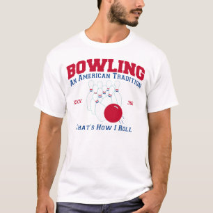 Bowling eine amerikanische Tradition 300, die ist, T-Shirt