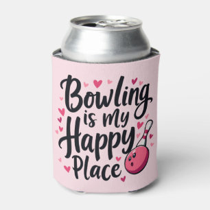 Bowling-Enthusiast Süße Retro-Ästhetik Sportdesign Dosenkühler