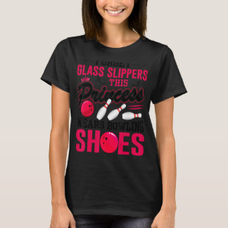 Bowling für Frauen Mädchen Kinder Mama Ehefrau T-Shirt
