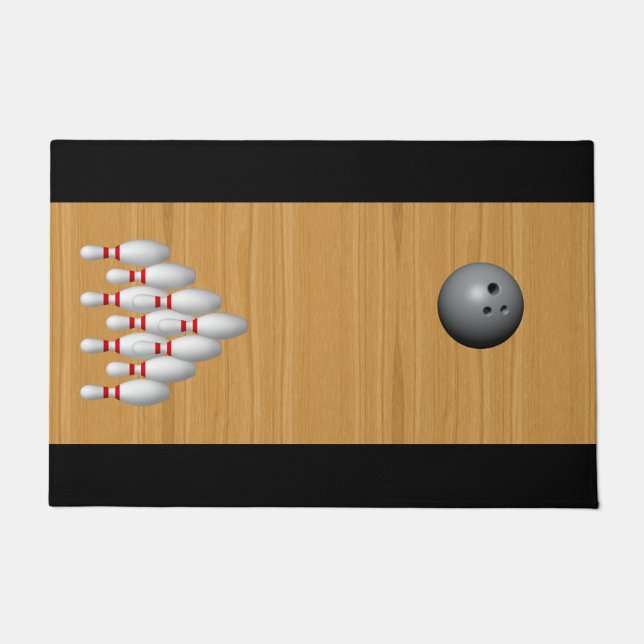 Bowling Fußmatte (Vorderseite)