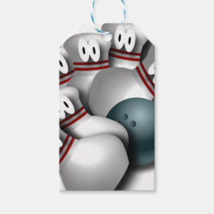 Bowling Geschenkanhänger